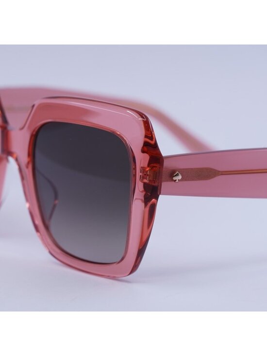 Kate Spade NAOMI/S 0733 HA Sunglasses Transparent Peach Square Frame main image 9
